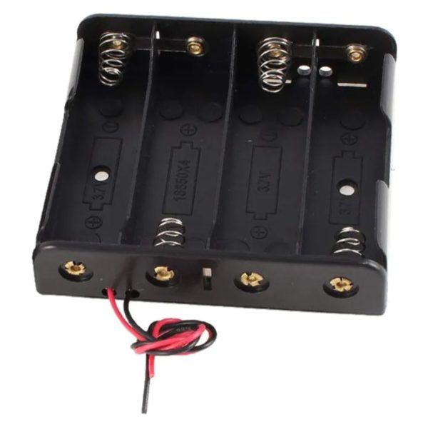 3.7V / 4.2V 18650 Battery Holder Case Box 4 cell (1 piece)