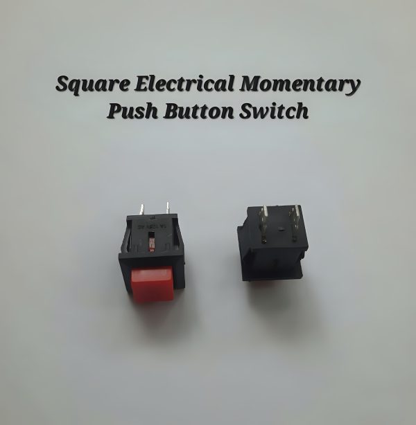 Square Electrical Momentary Push Button Switch (DS-430) - Image 2