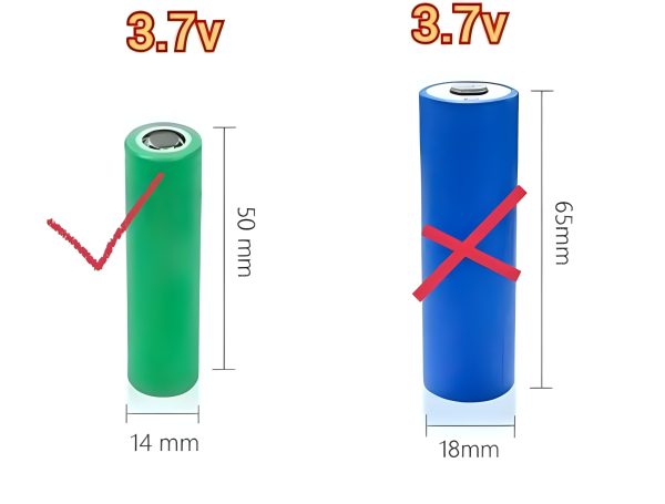 AA BATTERY LI-ION RECHARGEABLE ULTRA FIRE LC14500 1200MAH 3.7V