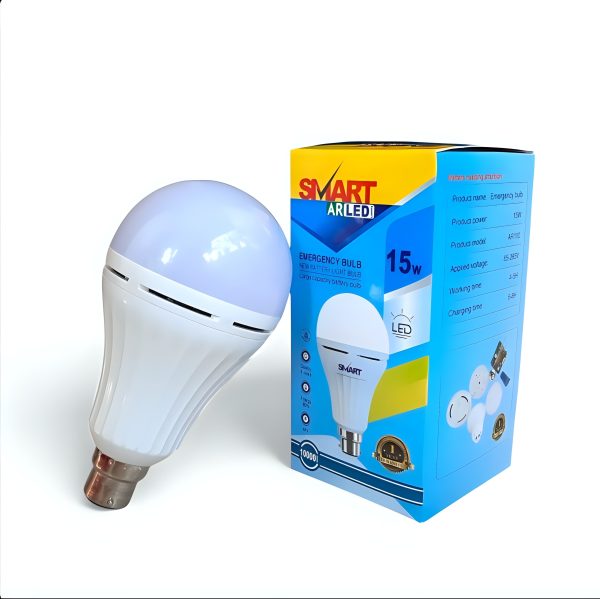 SMART AR 15w Emergency LED BULB, Type B22 (Pin)