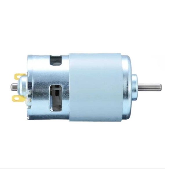 775 Double Ball Bearing DC Motor 5mm Knurling Shaft with Cooling Fan Low Noise RS 775 DC Motor for DIY Drill Water Pump RC Project - Image 4